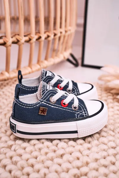 BIG STAR SHOES Klasická detská nízka veľká hviezda