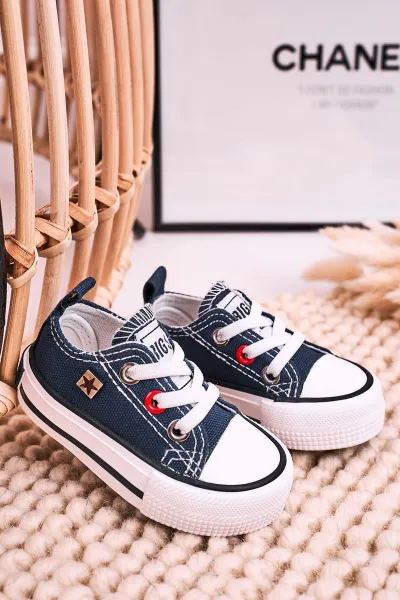 BIG STAR SHOES Klasická detská nízka veľká hviezda