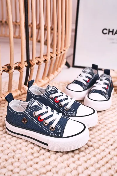 BIG STAR SHOES Klasická detská nízka veľká hviezda
