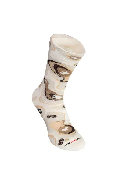 ZOOKSY/RAINBOW SOCKS Sada dúhových ponožiek pizza a pivo 5 párov