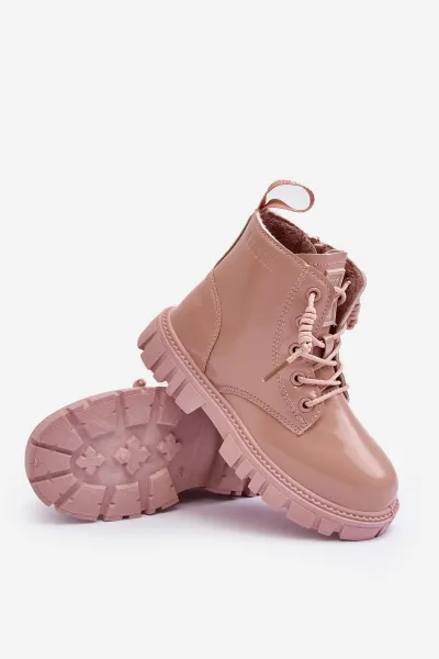 BIG STAR SHOES Izolované lakované baby topánky Big Star