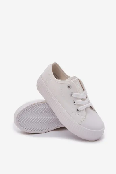 BIG STAR SHOES Detské Šnurovacie Tenisky Big Star