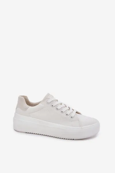 BIG STAR SHOES Dámske Plátěné Tenisky Na Platforme Big Star