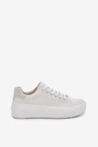 BIG STAR SHOES Dámske Plátěné Tenisky Na Platforme Big Star