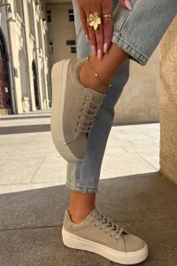 BIG STAR SHOES Dámske Textilné Tenisky Na Platforme Big Star