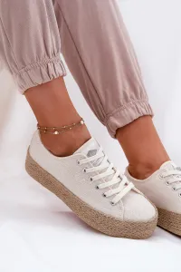 Dámske Tenisky Na Platforme S Pletením Lee Cooper