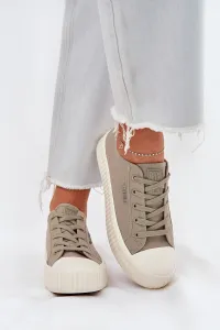 BIG STAR SHOES Dámske Textilné Tenisky Na Platforme Big Star