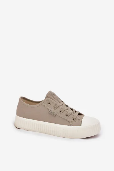 BIG STAR SHOES Dámske Textilné Tenisky Na Platforme Big Star