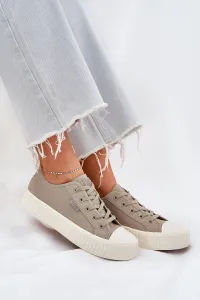 BIG STAR SHOES Dámske Textilné Tenisky Na Platforme Big Star