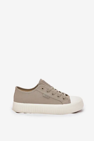 BIG STAR SHOES Dámske Textilné Tenisky Na Platforme Big Star