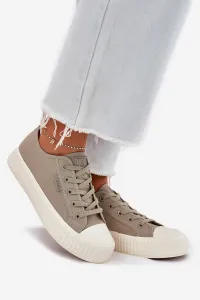 BIG STAR SHOES Dámske Textilné Tenisky Na Platforme Big Star