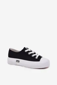 Dámske Tenisky Na Platforme Čierne LEE ISLA C WOMEN LOW