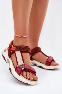 Dámske sandále na suchý zips D.Franklin