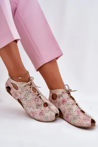 Vzorované Kožené Čižmy Maciejka