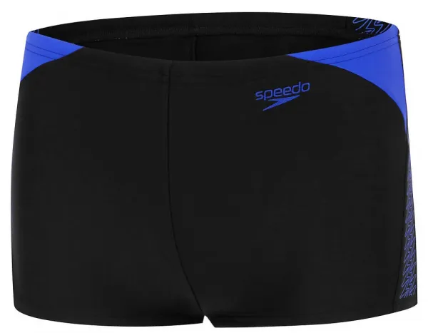 Speedo hyperboom splice aquashort boy black/royal 128cm