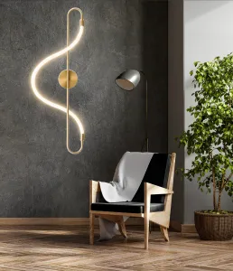 TooLight Nástenné LED svietidlo IX zlaté