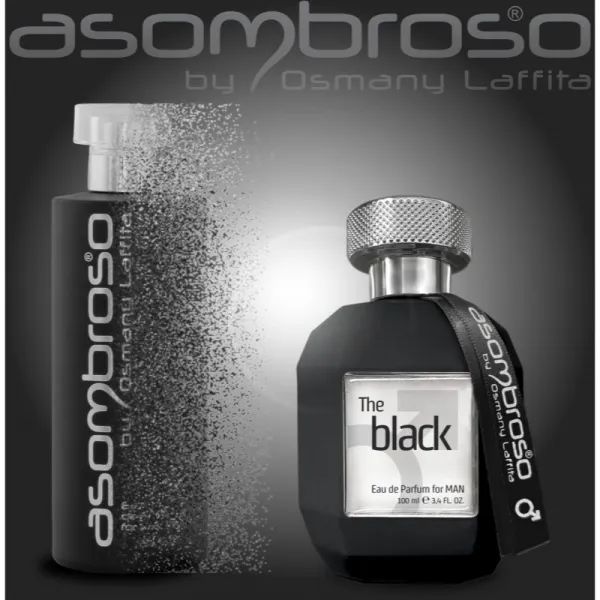 Asombroso by Osmany Laffita The Black for Man parfumovaná voda pre mužov 50 ml