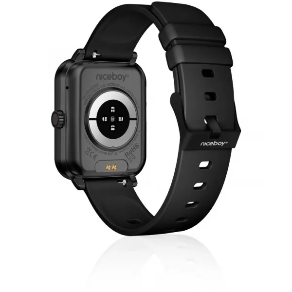 Niceboy Watch Lite 4 inteligentné hodinky Carbon Black 1 ks
