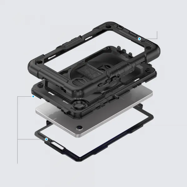 Tech-Protect Solid 360 kryt na Samsung Galaxy Tab A9 Plus 11'', čierny