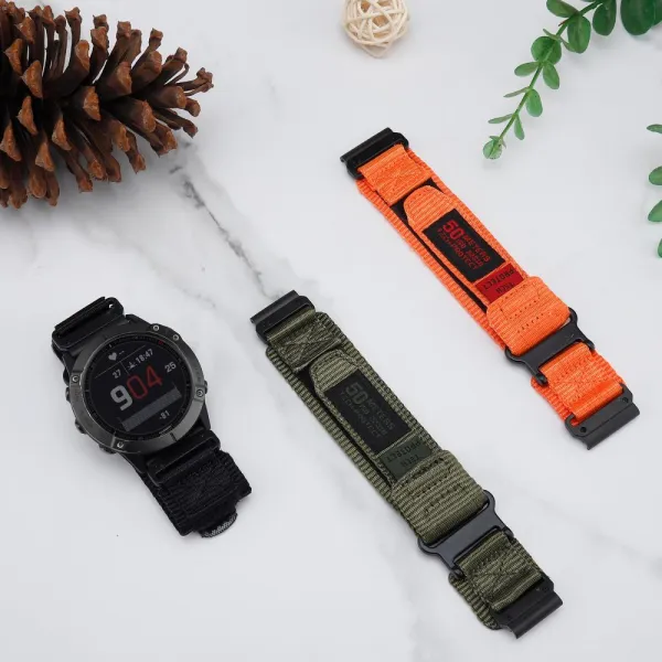 Tech-Protect Scount Pro remienok na Garmin Fenix 5 / 6 / 6 Pro / 7 / 8 47mm / E, orange