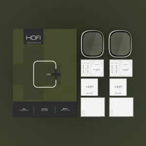 HOFI Glass Ring 2x ochranné sklo na Apple Watch Ultra 1 / 2 49mm, titanium