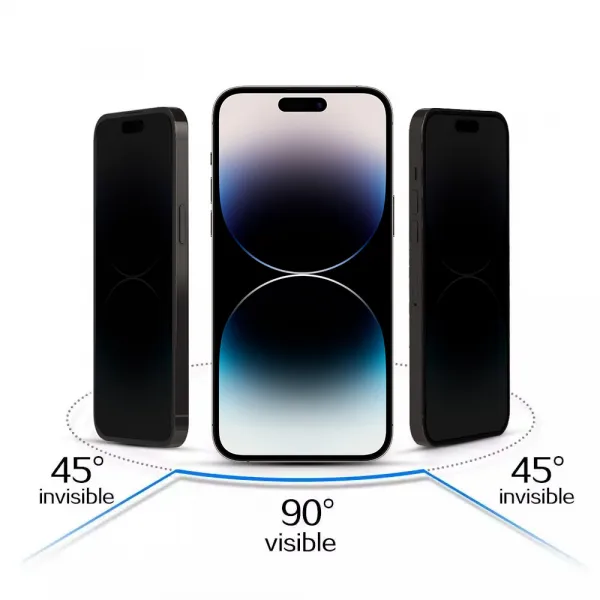 MG Privacy Glass ochranné sklo na iPhone 16 Pro, čierne