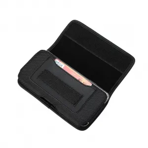 MG Oxford puzdro na opasok 14 x 8 x 3 cm , čierne