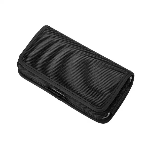 MG Oxford puzdro na opasok 14 x 8 x 3 cm , čierne