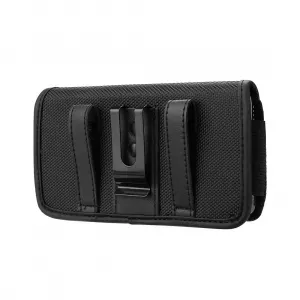 MG Oxford puzdro na opasok 14 x 8 x 3 cm , čierne