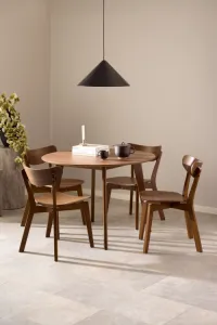 Actona Jídelní stůl ROXBY 105 cm ořech