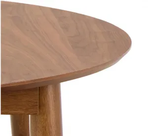 Actona Jídelní rozkládací stůl Montreux 115/154 cm z masivu ořech