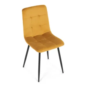 Jedálenská stolička CT-281 zamat Autronic