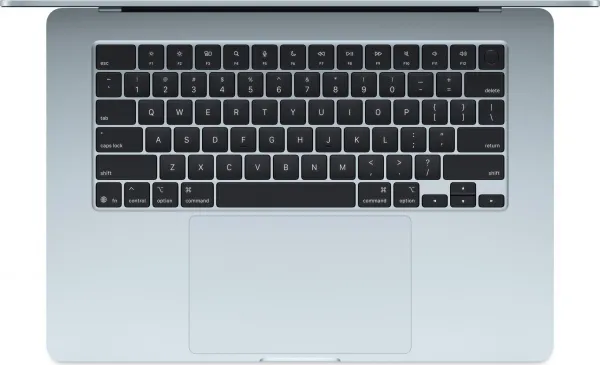 MacBook Air 15" Apple M4 10C CPU 10C GPU 16GB 512GB Nebeský modrý SK, MC7C4SL/A