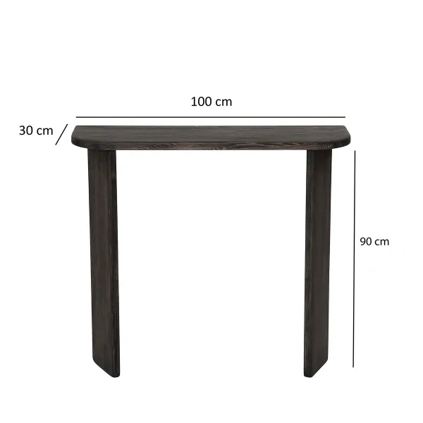 Odkladací stolík Ikigai Anthracite