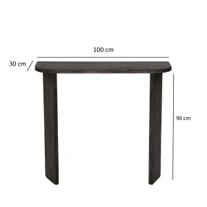 Odkladací stolík Ikigai Anthracite