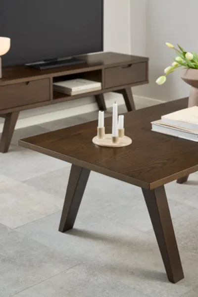 Actona TV stolík A-LINE 150 cm dub dymový