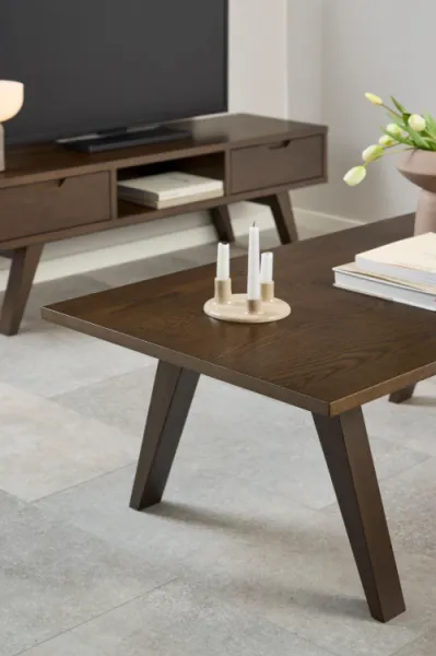 Actona Konferenčný stolík A-LINE 130 cm dymový dub