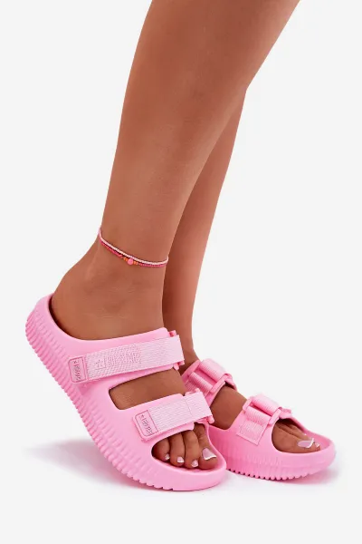 BIG STAR SHOES Dámske Pěnové Sandále So Suchým Zipsom Big Star