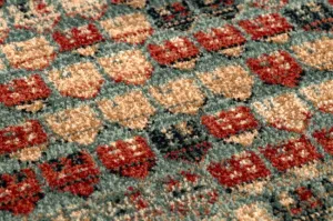 Koberec KASHQAI 4327 400 Patchwork zelený