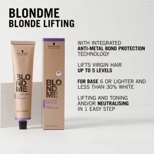 Schwarzkopf Professional Blondme Lifting zosvetľujúcí krém pre blond vlasy odtieň Sand 60 ml