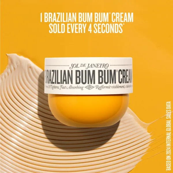 Sol de Janeiro Brazilian Bum Bum Cream spevňujúci a vyhladzujúci krém na zadok a boky 240 ml