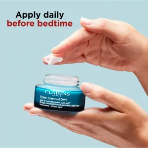 Clarins Hydra-Essentiel [HA²] Night Cream nočný hydratačný krém s kyselinou hyalurónovou 50 ml