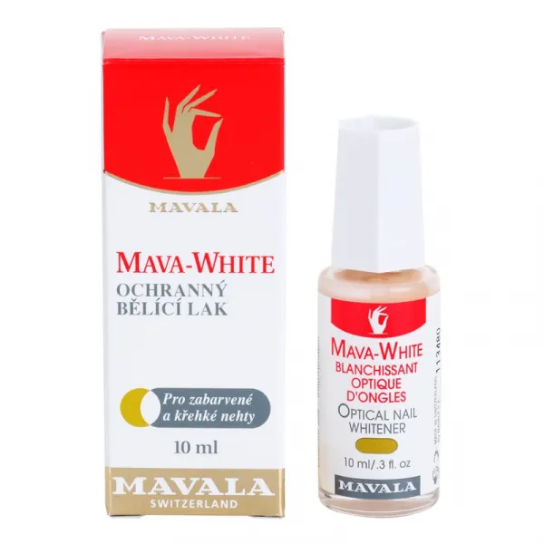 Mavala Nail Camouflage Mava-White bieliaci lak na nechty 10 ml