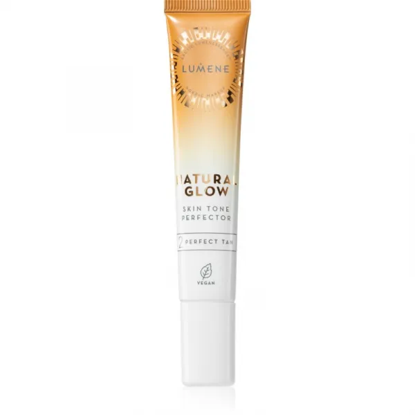 Lumene Natural Glow Skin Tone Perfector tekutý rozjasňovač odtieň 2 Perfect Tan 20 ml