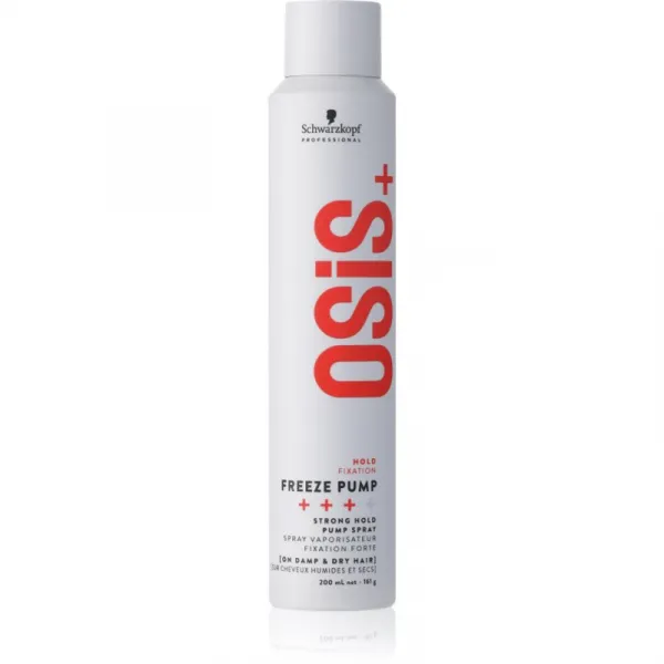 Schwarzkopf Professional Osis+ Freeze Pump lak na vlasy so silnou fixáciou 200 ml