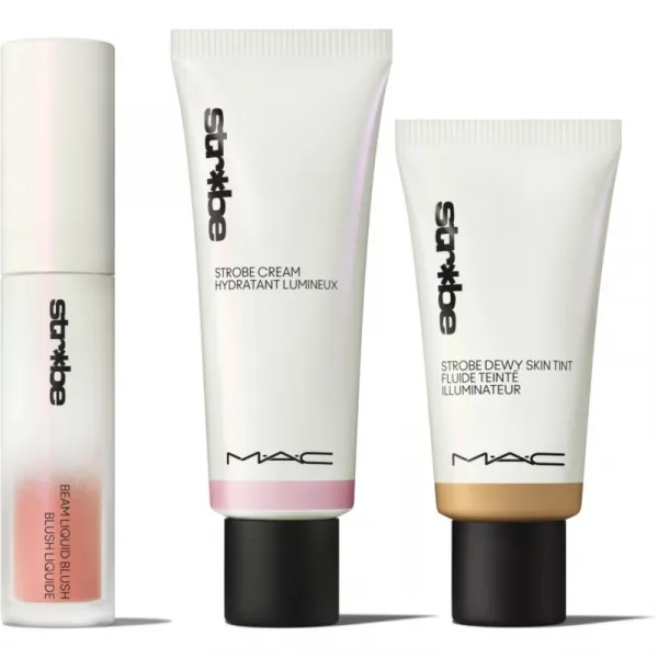MAC Cosmetics Strobe Dewy Skin Tint tónujúci hydratačný krém odtieň Medium 3 30 ml