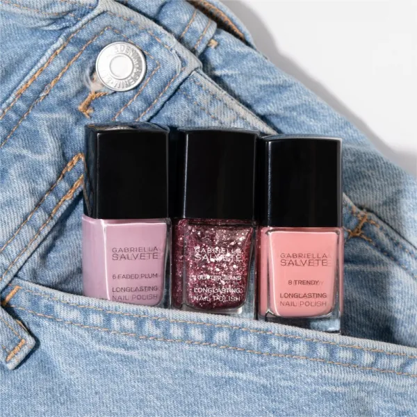 Gabriella Salvete Longlasting Enamel Denim Story dlhotrvajúci lak na nechty odtieň 06 Faded Plum 11 ml