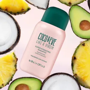 Coco & Eve Like A Virgin Super Hydrating Shampoo hydratačný šampón na lesk a hebkosť vlasov 70 ml