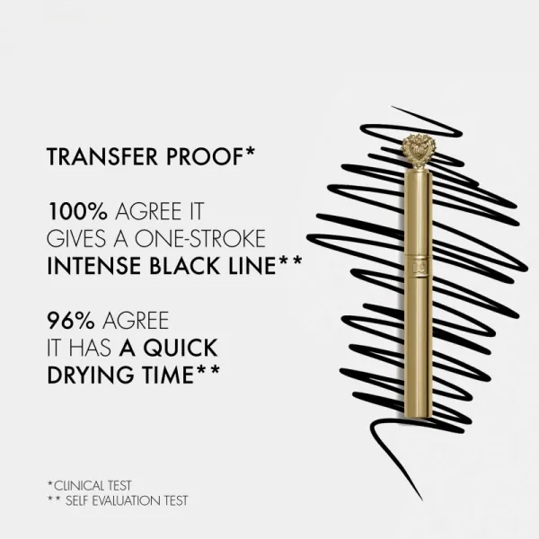 Dolce&Gabbana Flawless Everink Liner dlouhotrvajúcí fix na oči odtieň 01 Total Black - True Jet Black 0.4 ml