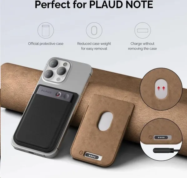 Plaud.AI PLAUD Note Case Black PLAUD NOTE Case Black